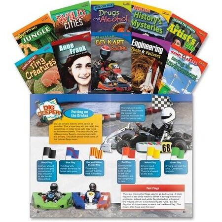 Shell Education Teacher Created Materials Informational Text Set 3, Grade 4, 10PK SHL18252